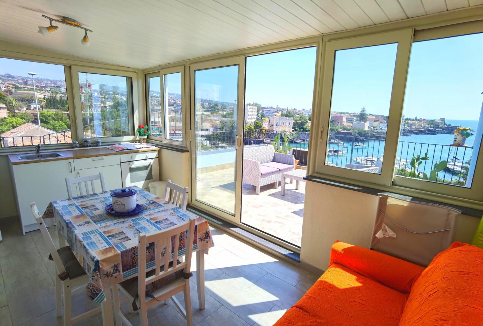 Luxury Sisters House "Il Mare Sole" Villa Catania Bagian luar foto