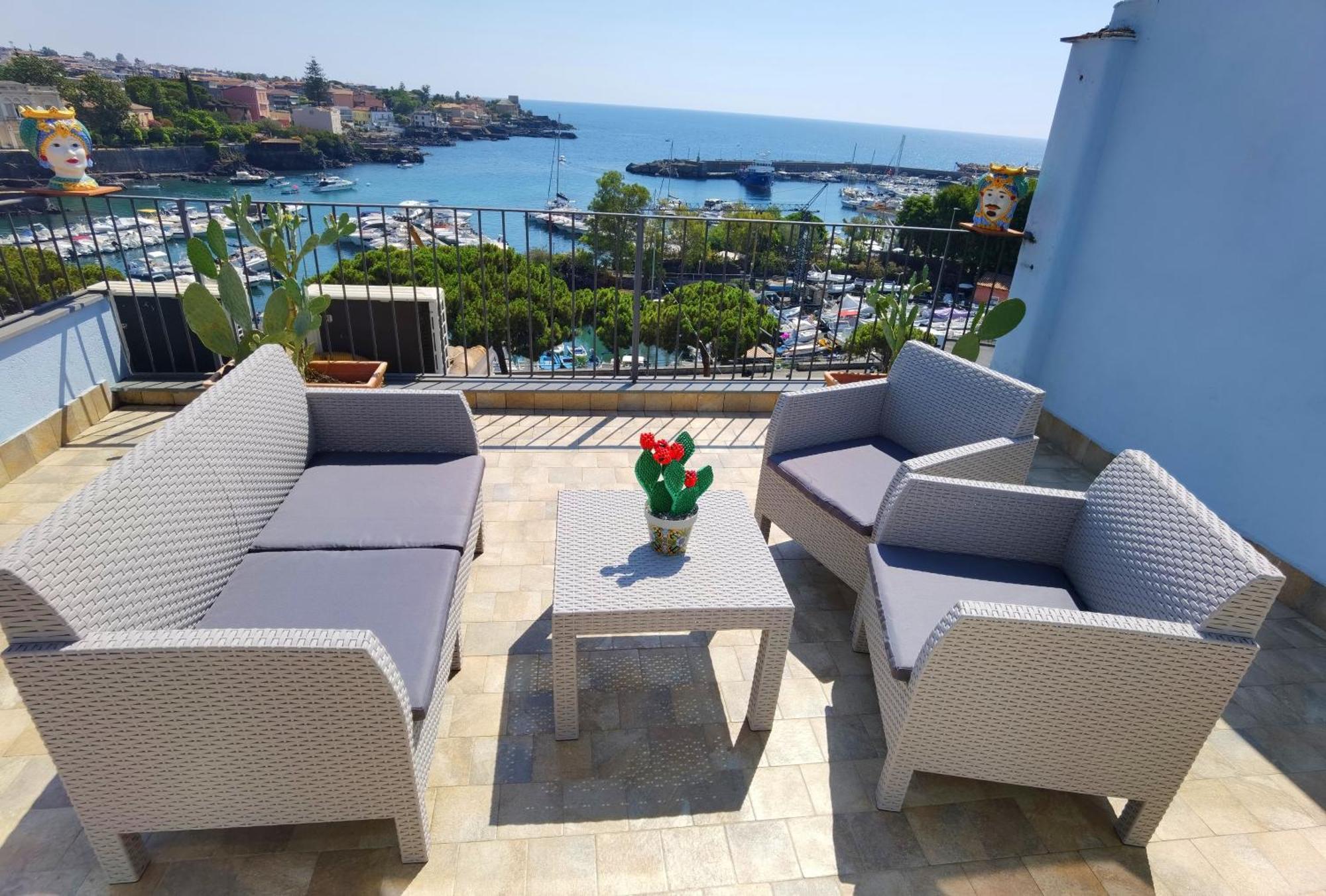 Luxury Sisters House "Il Mare Sole" Villa Catania Bagian luar foto